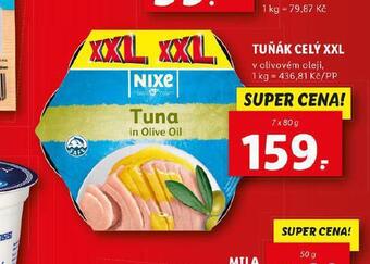 Lidl Tuňák celý nabídka