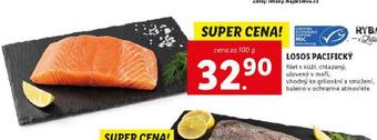 Lidl Losos pacifický nabídka