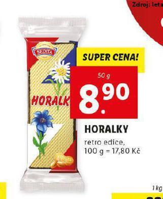 Lidl Horalky nabídka