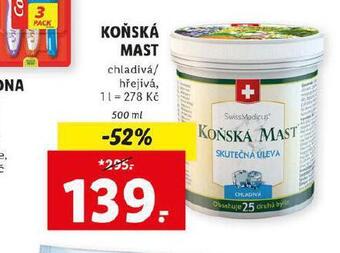 Lidl Koňská mast nabídka