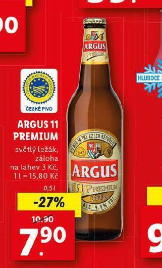Lidl Pivo argus nabídka
