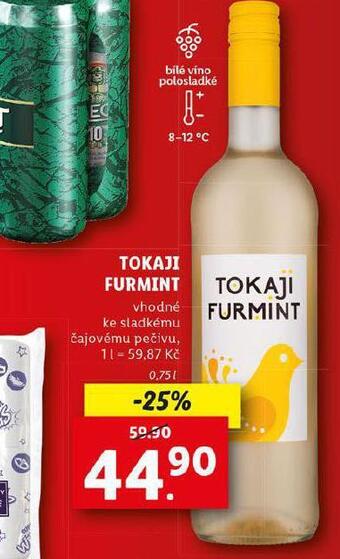 Lidl Tokaji furmint nabídka