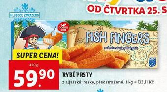 Lidl Rybí prsty nabídka