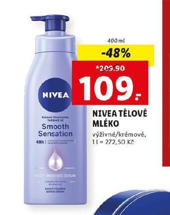 Lidl Nivea tělové mléko nabídka
