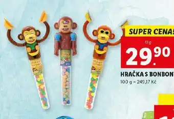 Lidl Hračka s bonbony nabídka
