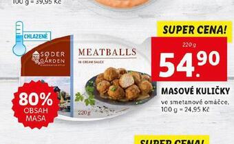 Lidl Masové kuličky nabídka