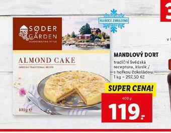 Lidl Mandlový dort nabídka