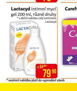 Teta Lactacyd intimní mycí gel nabídka
