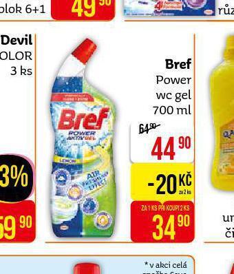 Teta Bref power wc gel nabídka