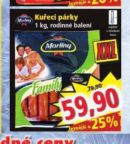 Norma Kuřecí párky nabídka