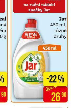 Teta Jar prostředek na nádobí nabídka