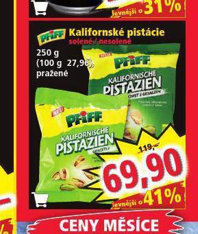 Norma Kalifornské pistácie nabídka