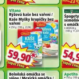Vitana rýžová kaše bez vaření