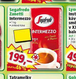 Norma Segafredo zanetti intermezzo nabídka