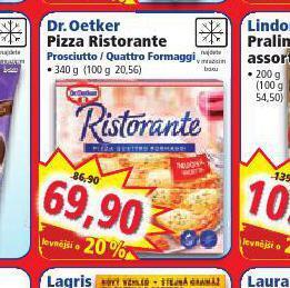 Norma Dr. oetker pizza ristorante nabídka