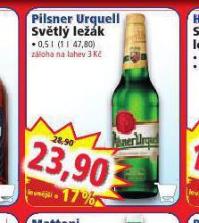 Norma Pivo pilsner urquell nabídka