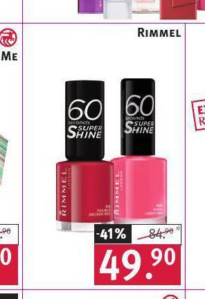 Rossmann Rimmel lak na nehty nabídka