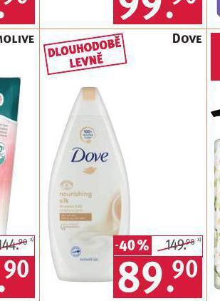 Rossmann Dove sprchový gel nabídka