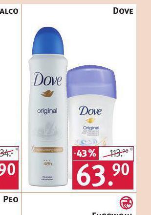 Rossmann Dove deodorant nabídka