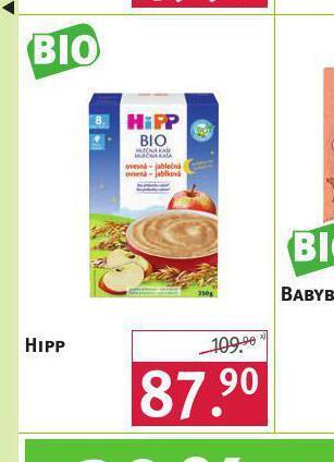 Rossmann Hipp bio nabídka