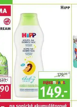 Rossmann Hipp koupel na dobrou noc nabídka