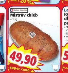 Norma Mistrův chléb nabídka
