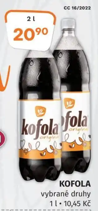 Coop Kofola 2 l nabídka