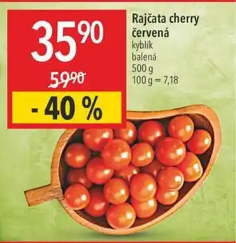 Globus Rajčata cherry červená 500 g nabídka