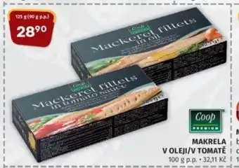 Terno Makrela V Oleji/Tomatě 125 g nabídka