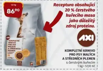Terno Kompletní Krmivo Pro Psy malých A Středních Plemen 1,5 kg nabídka