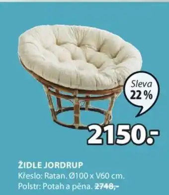 JYSK Židle Jordrup nabídka