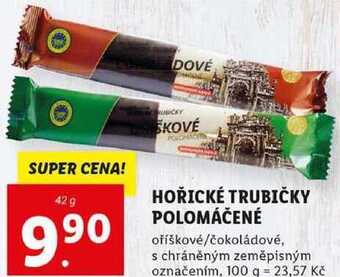 Lidl Hořické trubičky polomáčené, 42 g nabídka