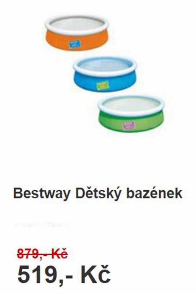 OBI Bestway Dětský bazének nabídka