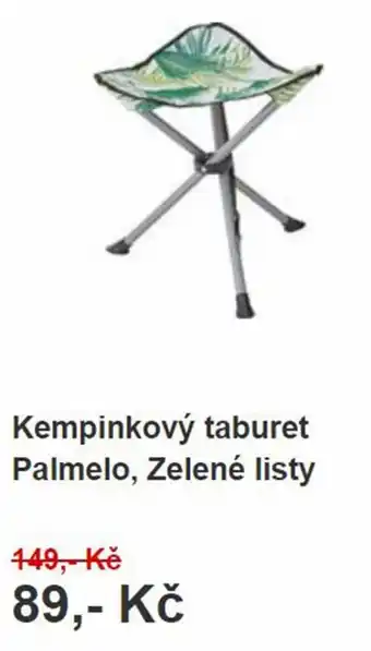 Kempinkový taburet Palmelo