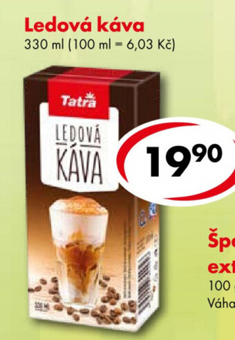 CBA Ledová káva 330 ml nabídka