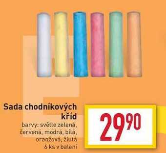 Billa Sada chodníkových kříd nabídka