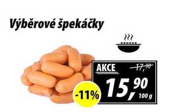 ZEMAN Výběrové špekáčky 100 g nabídka