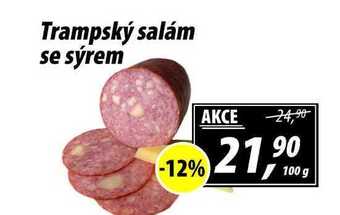 ZEMAN Trampský salám se sýrem 100 g nabídka