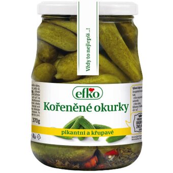 Efko kořeněné okurky