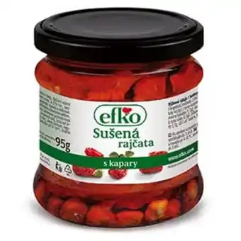 Rohlik.cz Efko rajčata sušená s kapary nabídka