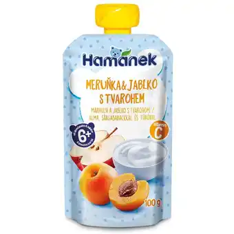Rohlik.cz Hamánek ovocná kapsička meruňka a jablko s tvarohem nabídka