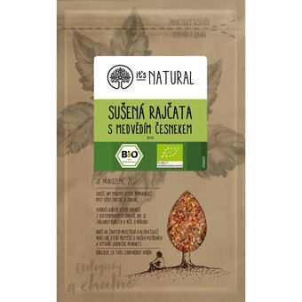 Rohlik.cz It´s natural bio sušená rajčata s medvědím česnekem nabídka