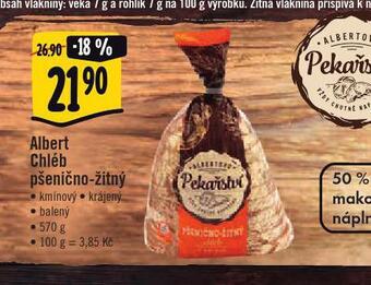 Jip Albert chléb pšenično-žitný nabídka