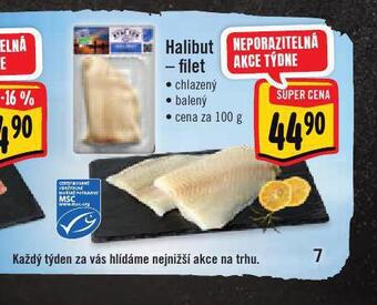 Jip Halibut - filet nabídka