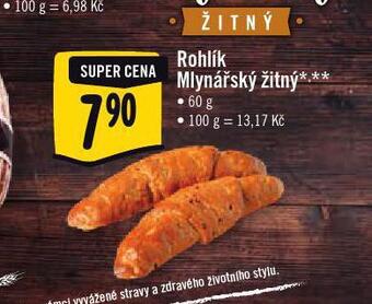 Jip Rohlík mlynářský žitný nabídka