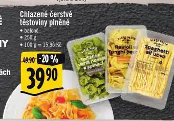 Jip Chlazené čerstvé těstoviny plněné nabídka