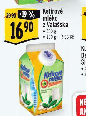 Jip Kefírové mléko z valašska nabídka