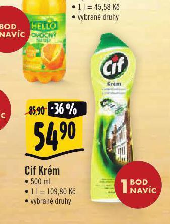 Jip Cif krém nabídka