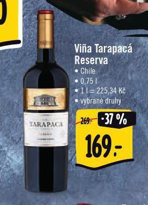 Jip Vina tarapacá reserva nabídka