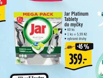 Jip Jar platinum tablety do myčky nabídka